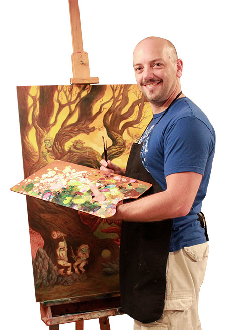 Jeff Miracola Painting