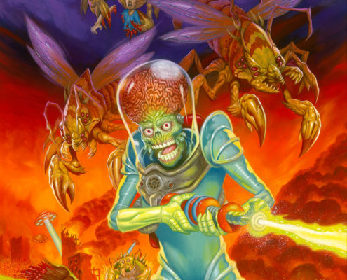 Mars Attacks by Jeff Miracola
