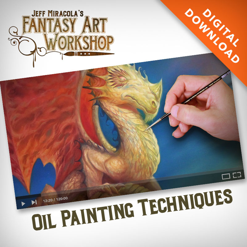 Fantasy Art Workshop Oil Painting Techniques Digital Download